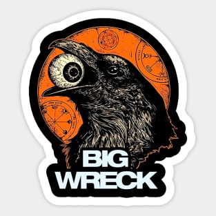 BIG WRECK BAND Sticker